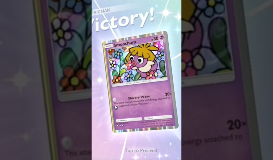 SMOOCHUM IS THE GOAT #pokemon #pokemontcgpocket