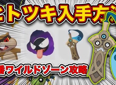 【ポケモンZA】ヒトツキ入手方法！4番ワイルドゾーン徹底攻略！【レジェンズZA】