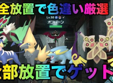 【完全放置可能】ニダンギル・オンバーン・ライボルト・ヘルガー編!!【ポケモンZA】