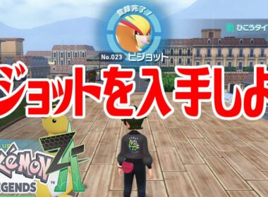 【ポケモンZ-A】ピジョットを入手しよう【Pokémon LEGENDS Z-A】