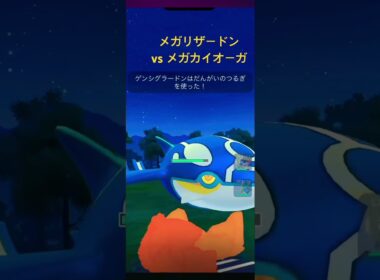 ゲンシカイオーガvsゲンシグラードン