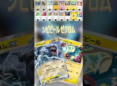 【ポケカデッキ紹介/ビクティニ争奪戦】シビビールゼクロム編  #shorts #ポケモンカード #ゼクロム #pokemontcg #ビクティニ争奪戦