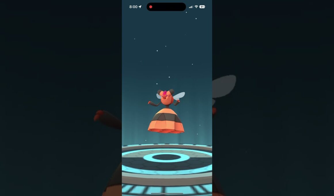 色違いビークイン図鑑登録【ポケモンGO】