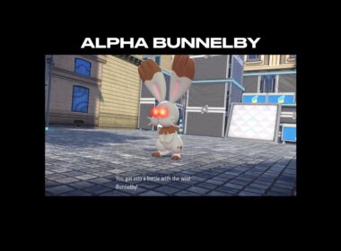 Big ol' Bunnelby #pokemonlegendsza