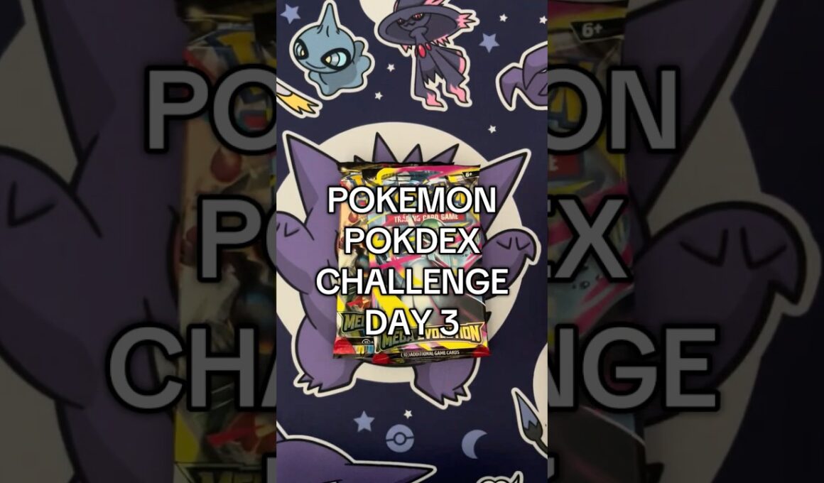 ポケモン メガシンカブースターパック×2を開封！ - ポケモン図鑑チャレンジ 3日目