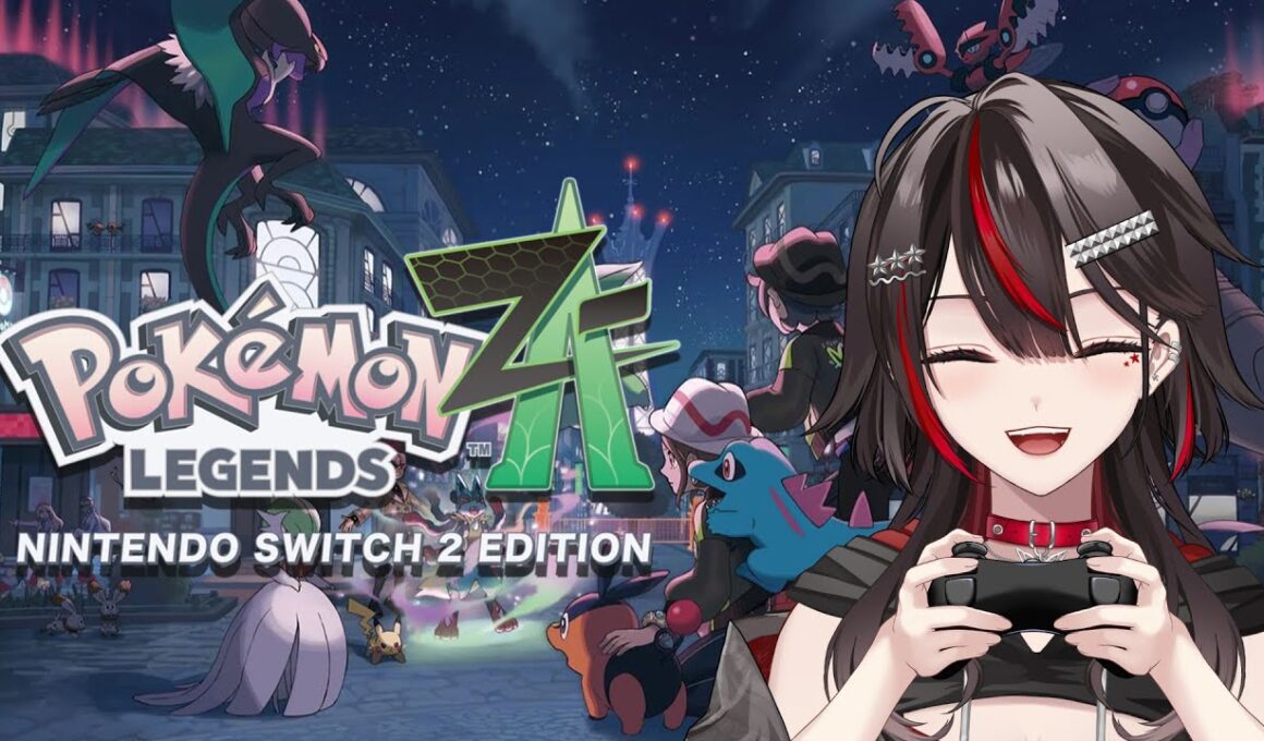 マナフィで時が止まってるVtuber、Switch2でポケモンに触れてみる【#ポケモンza /#Vtuber/#初見歓迎】
