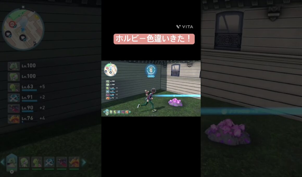 ホルビー色違いきた！『ポケモンレジェンズZA』