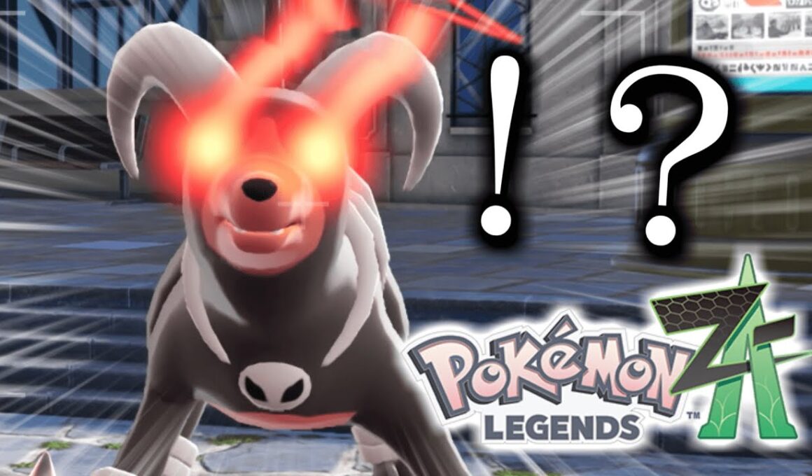 オヤブンヘルガー登場⁉︎これが色違いだったらなぁぁ（ストーリーは御三家もらえるまで）【Pokémon LEGENDS Z-A】