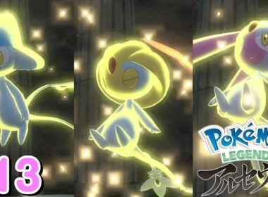 #13  準伝説ポケモン「ユクシー」「エムリット」「アグノム」捕獲【Pokémon LEGENDS アルセウス】