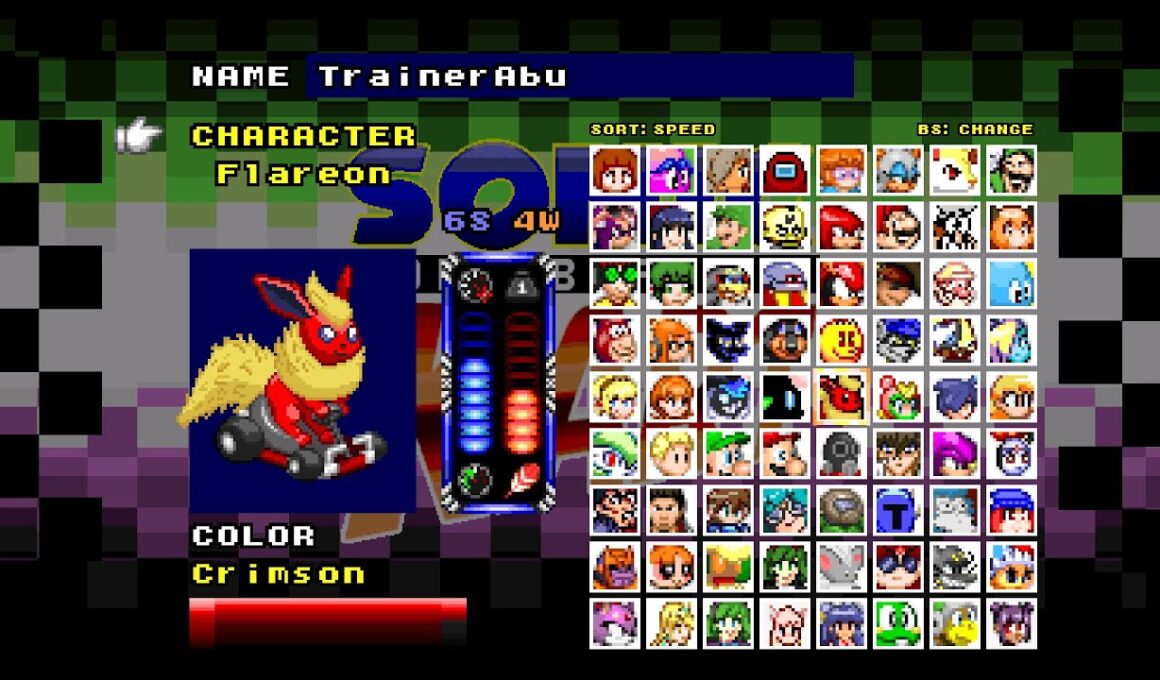 Flareon (ブースター) races online in Sonic Robo Blast 2 Kart! 🔥 Pokémon kart net gameplay