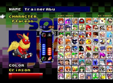 Flareon (ブースター) races online in Sonic Robo Blast 2 Kart! 🔥 Pokémon kart net gameplay