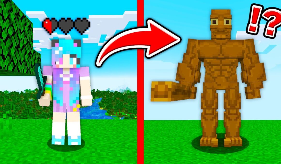 ダメージを受けるとブレインロットになる世界がヤバすぎた【まいくら・マインクラフト・トゥントゥントゥンサフール/トララレロ トラララ/ITALIAN BRAIN ROT】