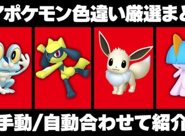 【ポケモンZA】色違いレアポケモン厳選の最適解！自動/手動の最高効率を徹底解説【レジェンズZA】