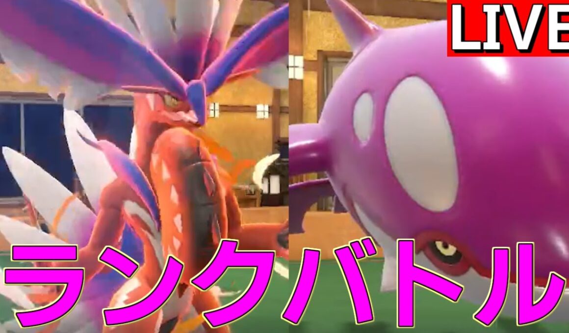 カイオーガ研究会始動のランクバトル【ポケモンSV】