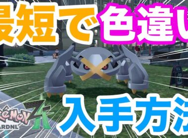 【ポケモンZA】超簡単！色違いメタグロスの最速入手方法を解説！メガメタグロスに進化させよう！【ダンバル】【メタング】