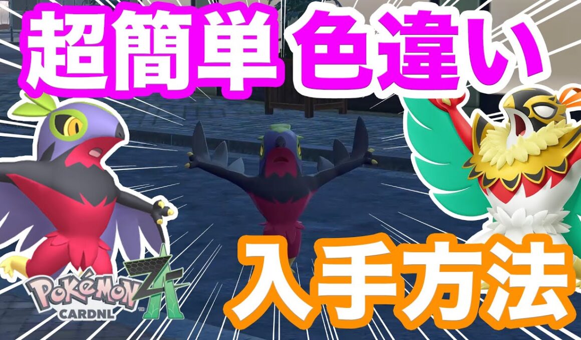 【ポケモンZA】誰でもできる！高速で色違いルチャブルを入手する方法を解説！メガルチャブルに進化させてバトルで活躍させよう【色違い厳選】
