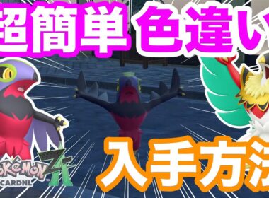 【ポケモンZA】誰でもできる！高速で色違いルチャブルを入手する方法を解説！メガルチャブルに進化させてバトルで活躍させよう【色違い厳選】