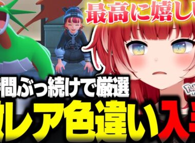 8時間ぶっ続けで厳選し激レア色違いボーマンダを入手するかるび【赤見かるび切り抜き ポケモンZA】