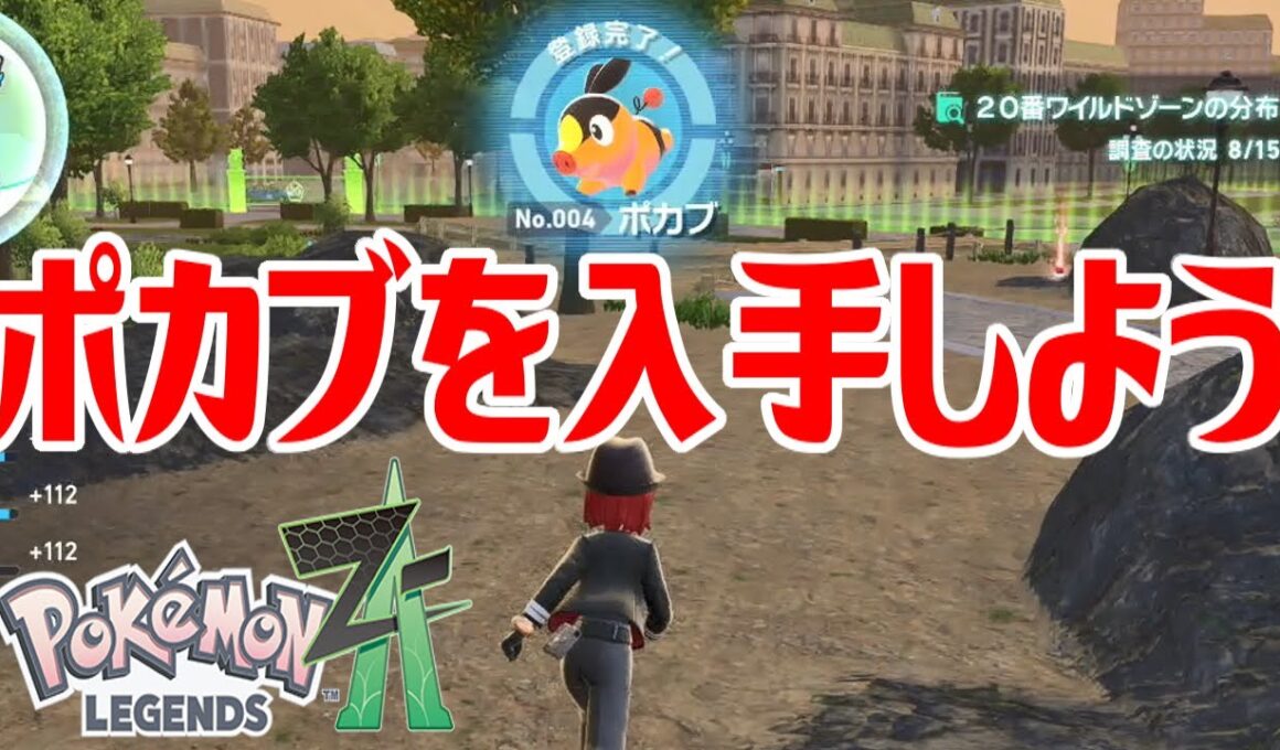 【ポケモンZ-A】ポカブを入手しよう【Pokémon LEGENDS Z-A】