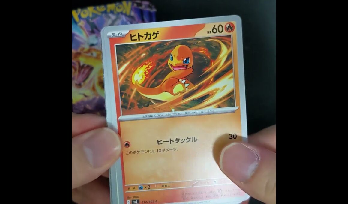 ポッポが欲しい #黒炎の支配者 #リザードン #ポケカ #ポケモンカード #shorts