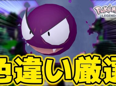 「エリア移動」のやり方で色違いゴース厳選をします！【ポケモンZA】【ネタバレ×】