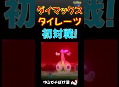 【初挑戦！タイレーツ！3人討伐s】10/1ダイマックスバトルに新登場、想像以上に強い #ポケモンgo #ポケモン #ダイマックス #タイレーツ
