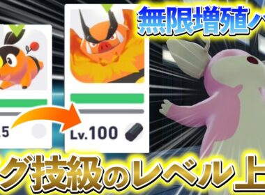 [ポケモンZA レベル上げ]ポケモンZAのレベル上げでバグ技級のとんでもないレベル上げ方法が見つかる！w タブンネ無限増殖ダストダス無限爆発レベル上げ！