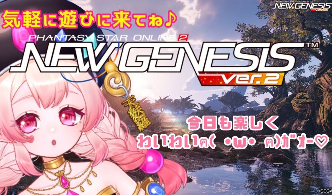 初見さん歓迎！💗PSO2NGS！深夜のぷそ様！💗#新人vtuber #pso2ngs