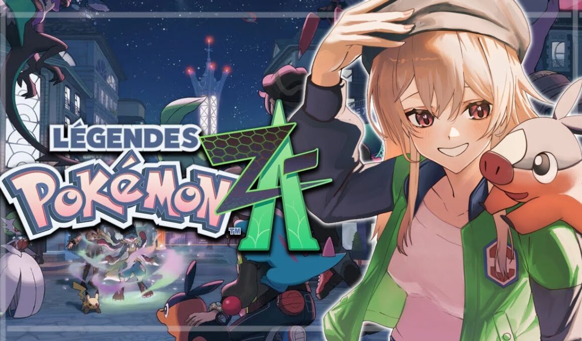 【Pokémon LEGENDS Z-A】#02 完全初見！！ポカブとローファーとふれん♡と【にじさんじ】