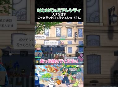 大きな目でじっと見つめてくるシュシュプさん【ポケモンZA】【Pokémon LEGENDS Z-A】【配信切り抜き】 #Shorts