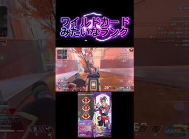ワイルドカードみたいなランク#apexlegends #apex #プレデター #エーペックス #オクタン #ゲーム