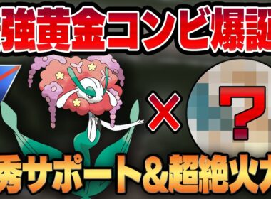 【スーパーリーグ】フラージェスの最新環境の結論構築はコレ！？あの超火力超回転ポケモンとの相性が抜群で最強のガチコンビが爆誕しました！！【GBL】
