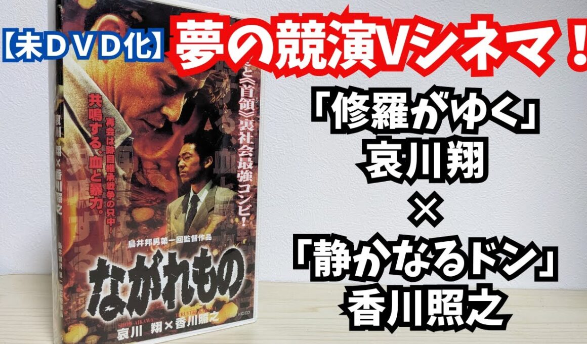 【未DVD化】修羅とドンが激突！Vシネ史上最強のダブル主演『ながれもの』