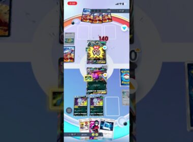 一気に追い込むぜ！クロバットEXのベノムスラッシュでギラティナEXを追い詰める！！ #shorts #ポケモン #ポケポケ #pokemon