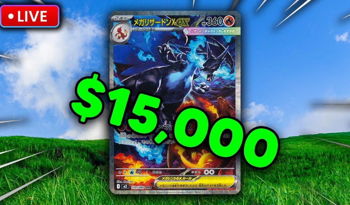 OPENING CARDS UNTIL I GET THE $15K CHARIZARD