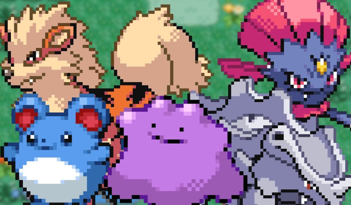 Play as Ditto - Pokemon Transform - Rom Hack Gameplay Walkthrough Part 1