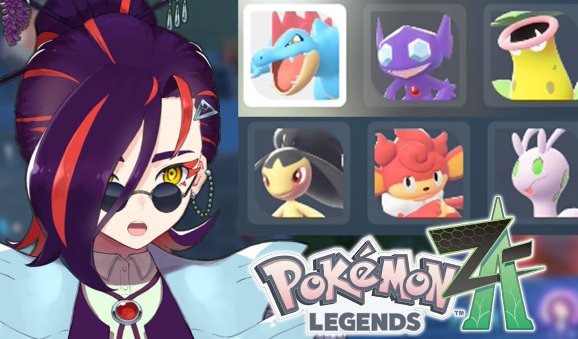 #6 湿っている子の集いwithバオッキー【Pokémon LEGENDS Z-A | Vtuber富士乃花鷹子】