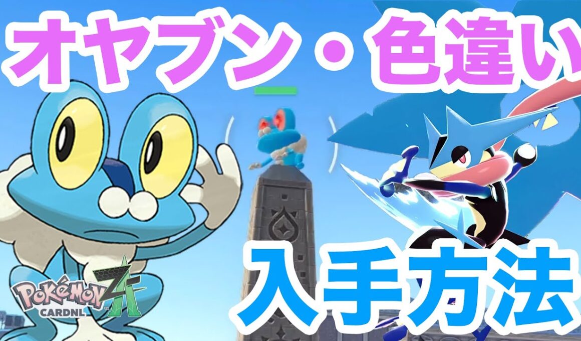 【ポケモンZA】誰でも簡単！強いメガゲッコウガの入手方法！ケロマツからメガゲッコウガナイト入手まで解説！