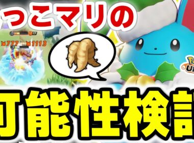 マリルリ×おおきなねっこ最強シナジーの検証結果がヤバすぎたｗｗｗ【ポケモンユナイト】