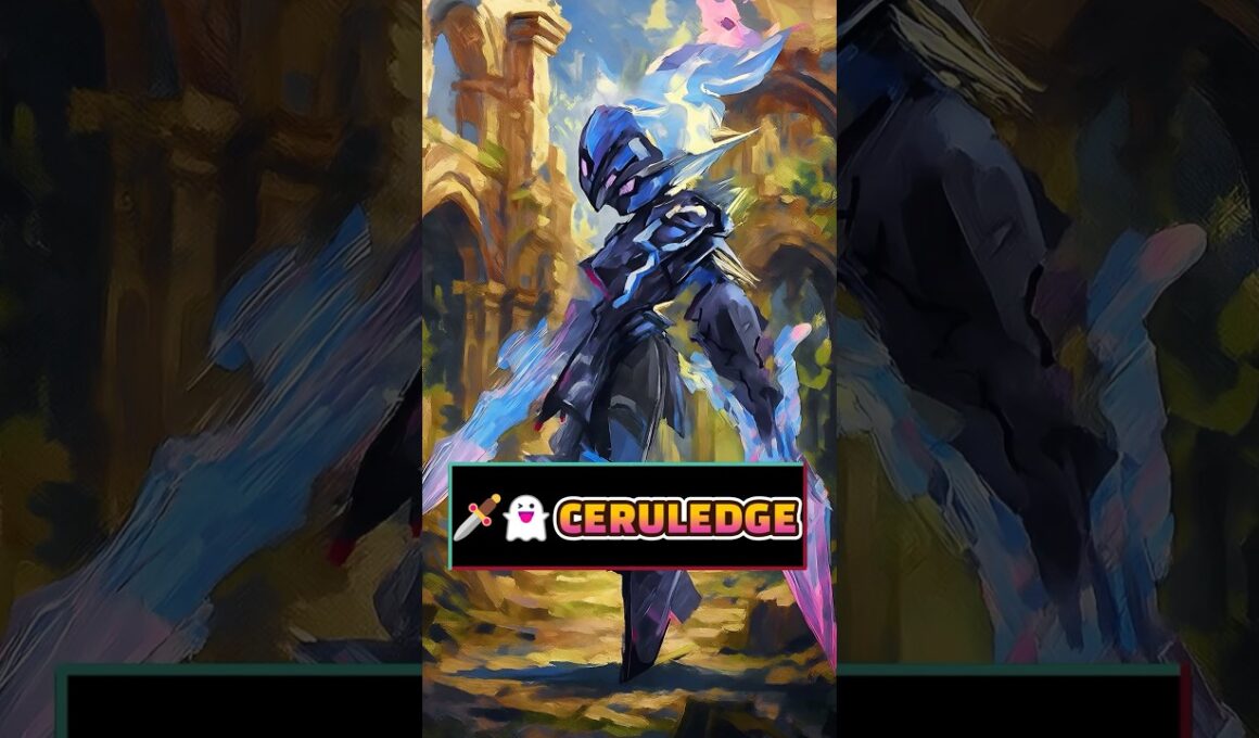 🗡️👻 Ceruledge: El guerrero de fuego y sombra