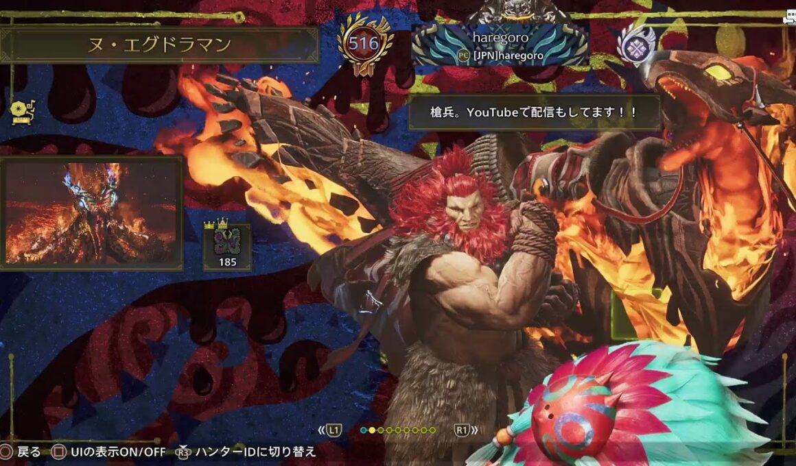 モンスターハンター ワイルズ 配信　steam版　ランス使い　王タコやる　#33