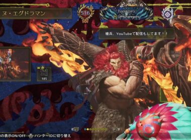 モンスターハンター ワイルズ 配信　steam版　ランス使い　王タコやる　#33