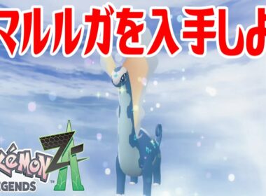 【ポケモンZ-A】アマルルガを入手しよう 進化入手【Pokémon LEGENDS Z-A】