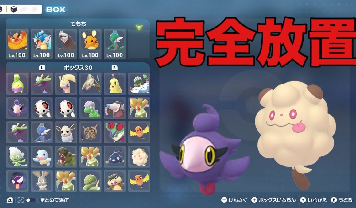 　色違い親分シュシュプとペロッパフを完全放置で厳選出来るベンチを紹介します ついでにフォッコもベンチあるから見て 【Pokémon LEGENDS Z-A】#ポケモン #pokemonlegends