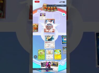 ガオガエンにはさせないぜ！ムーランドのするどいキバでニャヒートを粉砕！！ #shorts #ポケモン #ポケポケ #pokemon