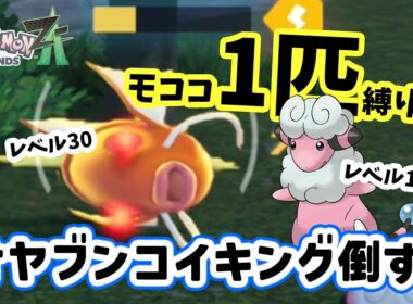 【ポケモンZA】オヤブンコイキングを道具を使わずモココ1匹縛りで攻略！ポケモンレジェンズZA