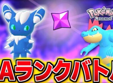 新技を習得したニャオニクス♂とメガオーダイルの相性を試すZAランクバトル！【 Pokémon LEGENDS Z-A 】