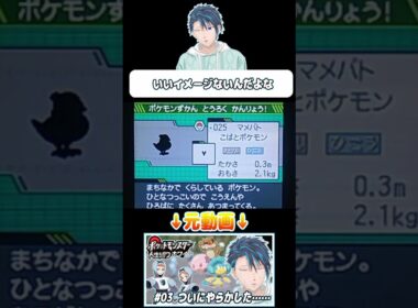 マメパトを見て鳩への憎しみを募らせる天澄【人生縛りポケモンホワイト】