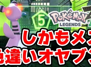 色違いオヤブンデンリュウ出たあああ！しかもメス！！！【ポケモンZA】