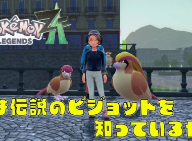 【ポケモンZA】君は伝説のピジョットを知っているか？
